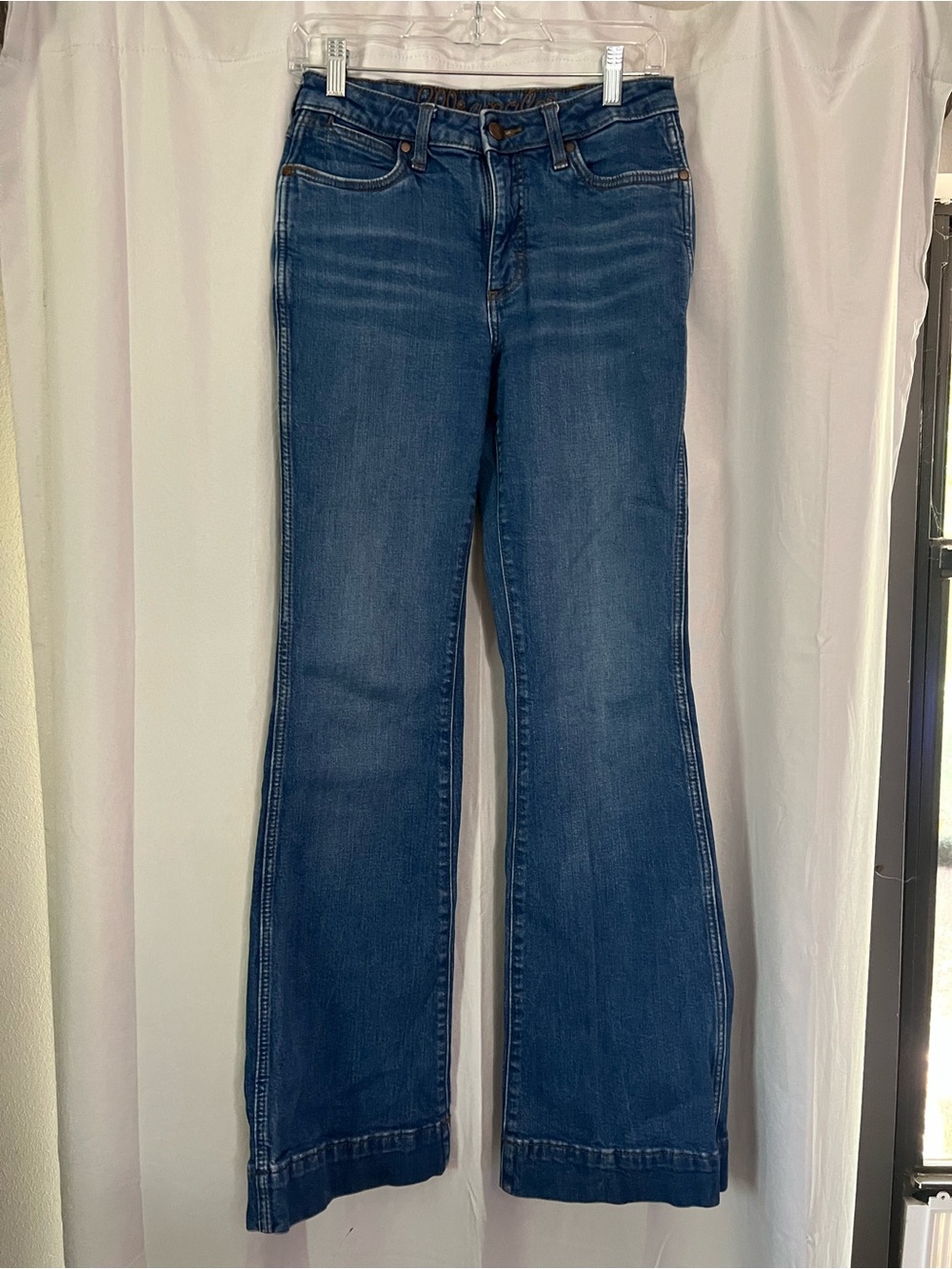Wrangler Women's Blue Wide Leg Jeans